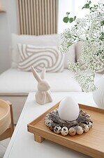 DIY Osterkranz aus Wachteleiern – Natürliche Frühlingsdeko zum Selbermachen