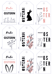 DIY Osterhasen-Geschenktüten & Anhänger – Hübsch verpackt mit Liebe