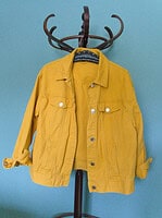 Jeansjacke selbst gestalten mit Filz ☻ mit gratis Plotterdatei