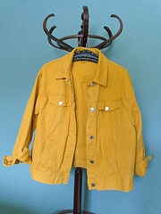 Jeansjacke selbst gestalten mit Filz ☻ mit gratis Plotterdatei