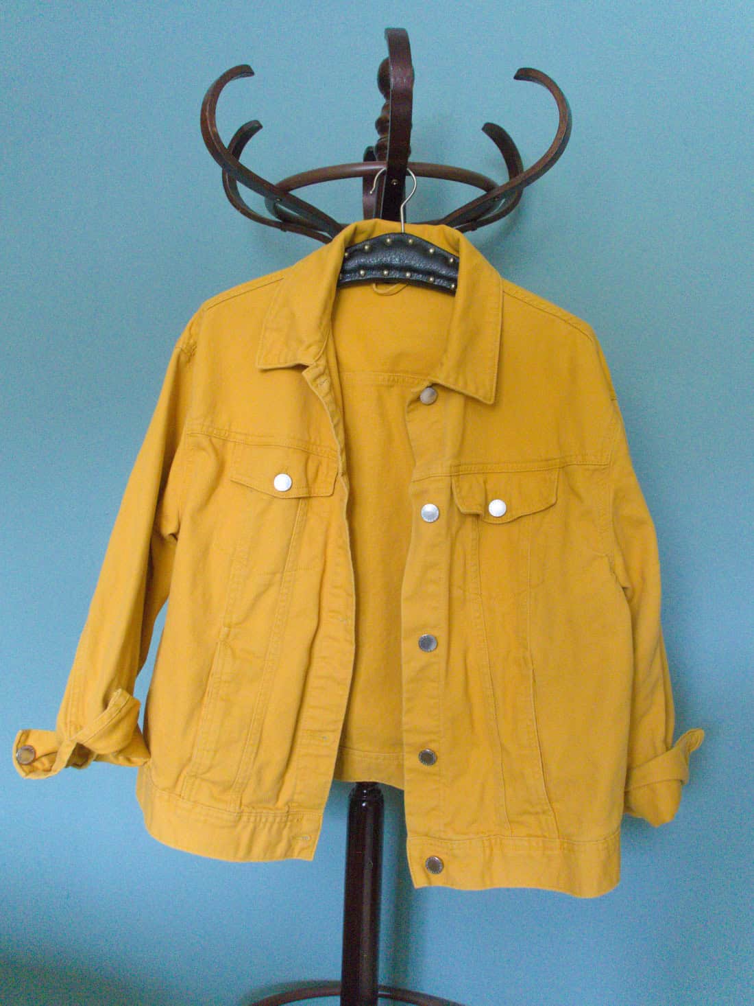 Jeansjacke selbst gestalten mit Filz ☻ mit gratis Plotterdatei