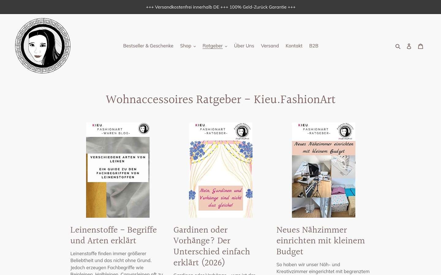 Wohnaccessoires Ratgeber – Kieu.FashionArt
