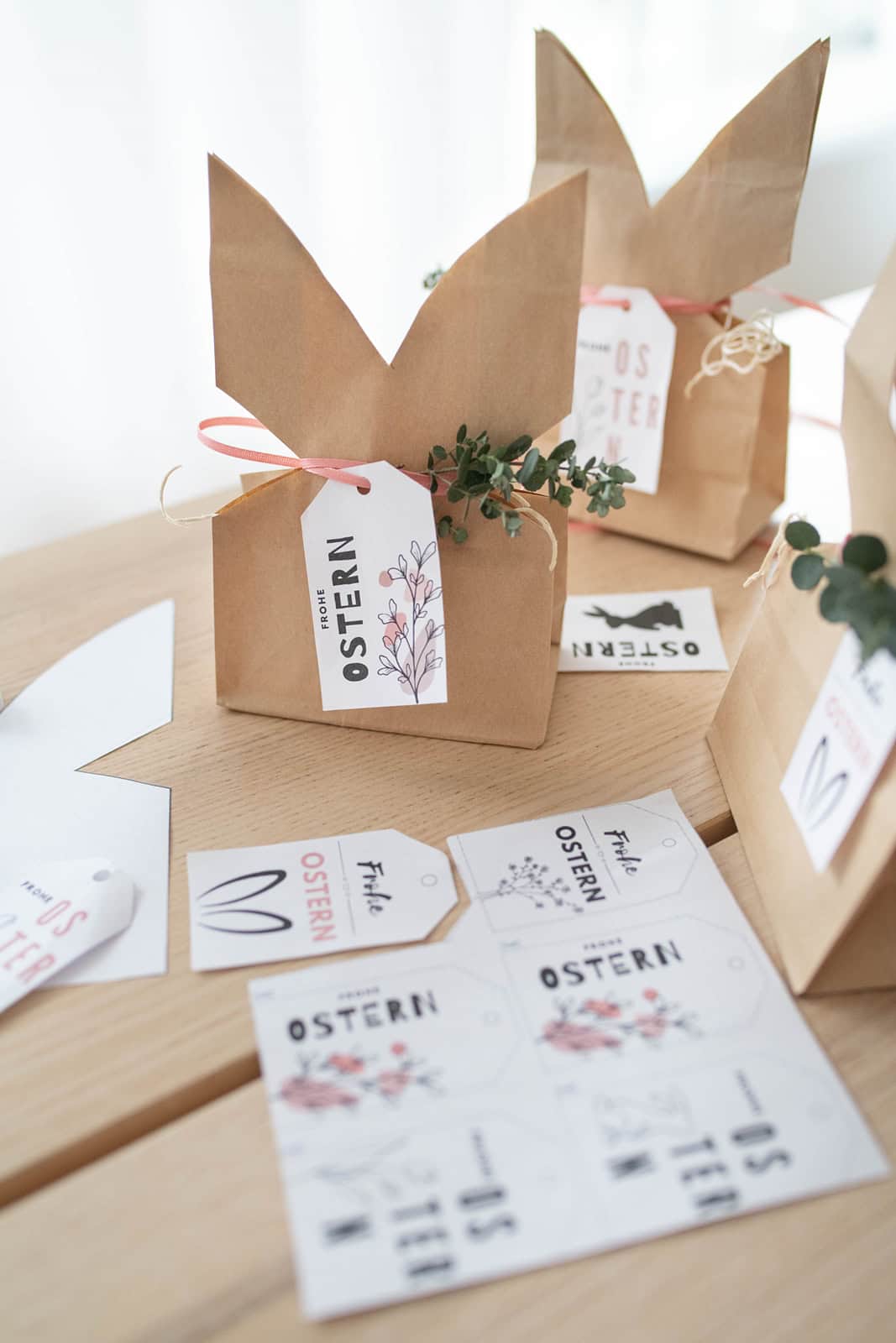 DIY Osterhasen-Geschenktüten & Anhänger – Hübsch verpackt mit Liebe