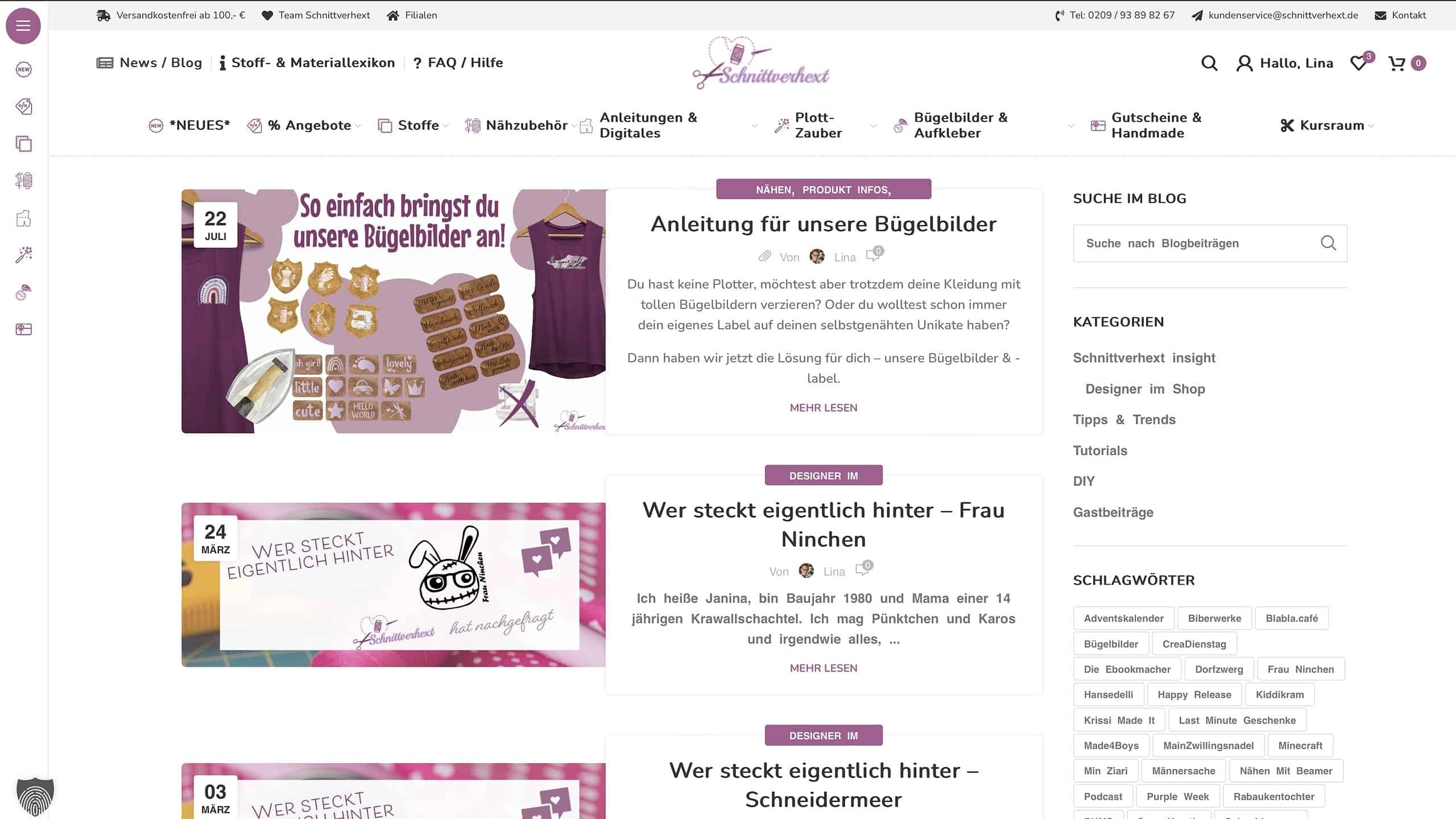 Schnittverhext Blog – Schnittverhext