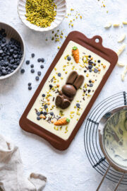 Ostergeschenk Idee: Osterhasen Schokolade selbst machen