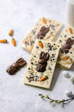 Ostergeschenk Idee: Osterhasen Schokolade selbst machen