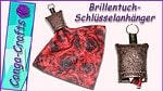 Videoanleitung nähen eines Brillentuch-Schlüsselanhängers