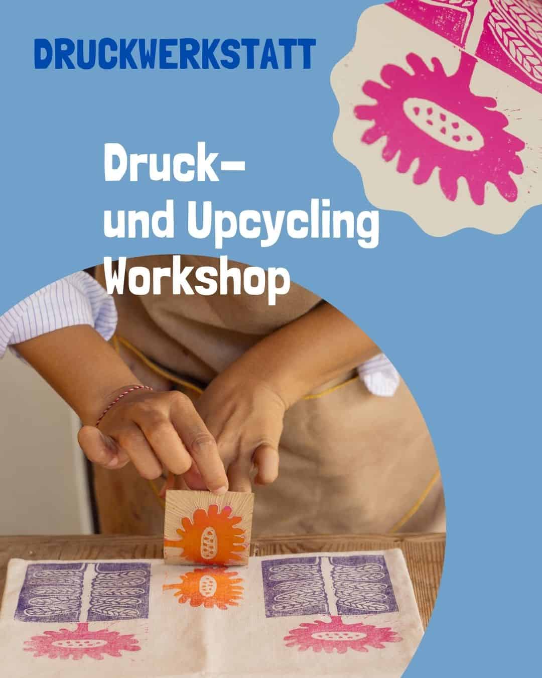 Druck und Upcycling Workshop in Hamburg Altona