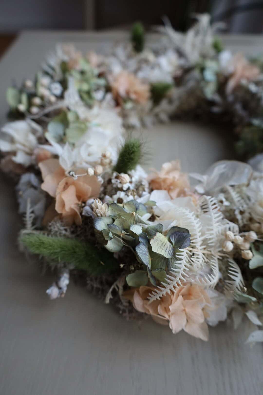 Trockenblumenkranz Workshop