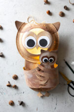 Eulen-Laterne basteln – zauberhafte DIY-Idee für Kinder & St. Martin