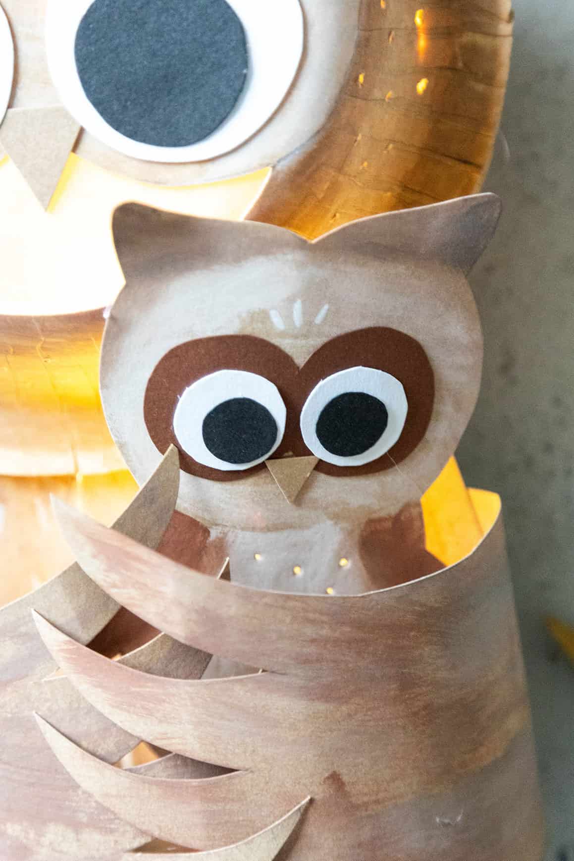 Eulen-Laterne basteln – zauberhafte DIY-Idee für Kinder & St. Martin