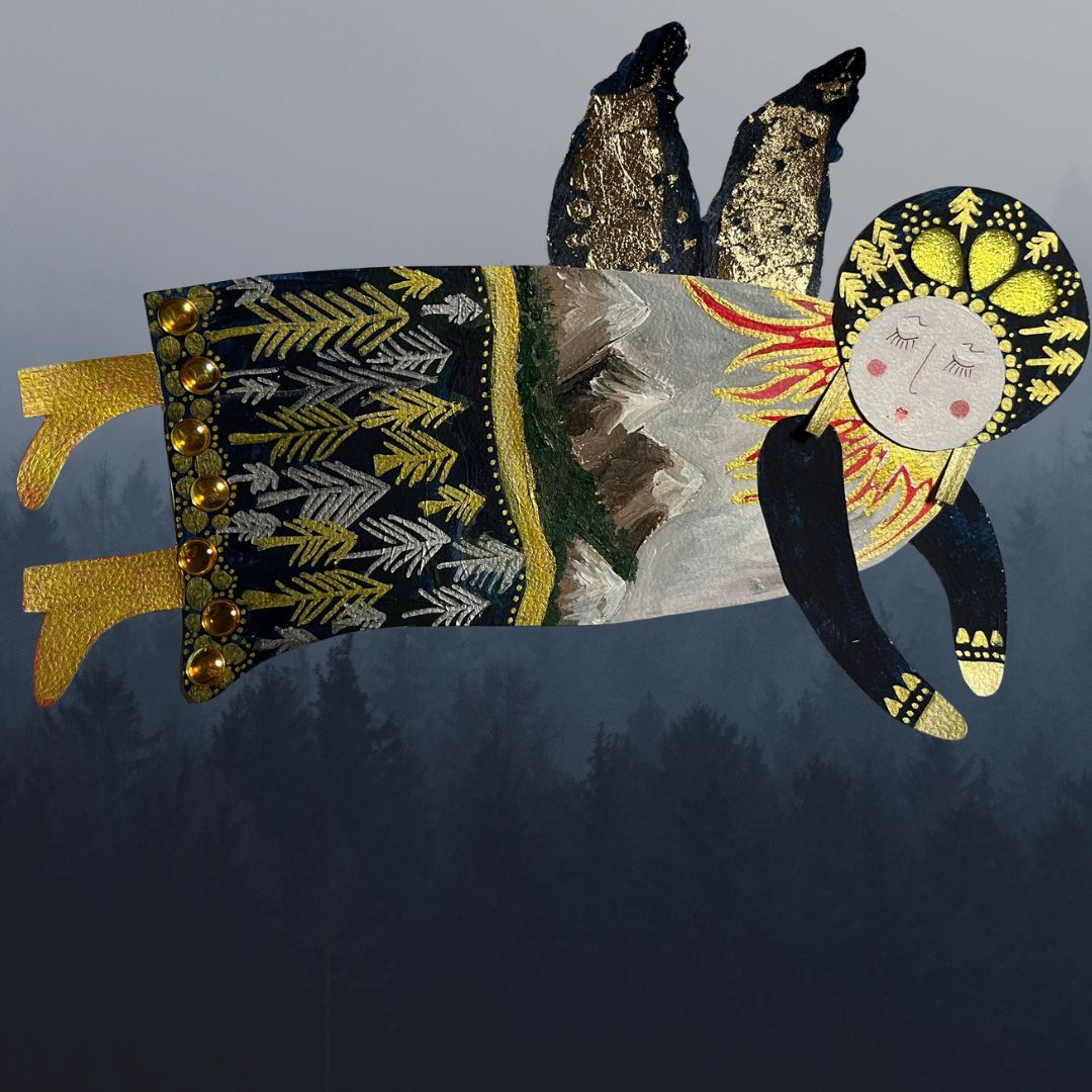 Einfach himmlisch: Weihnachtsengel zum Nachbasteln
