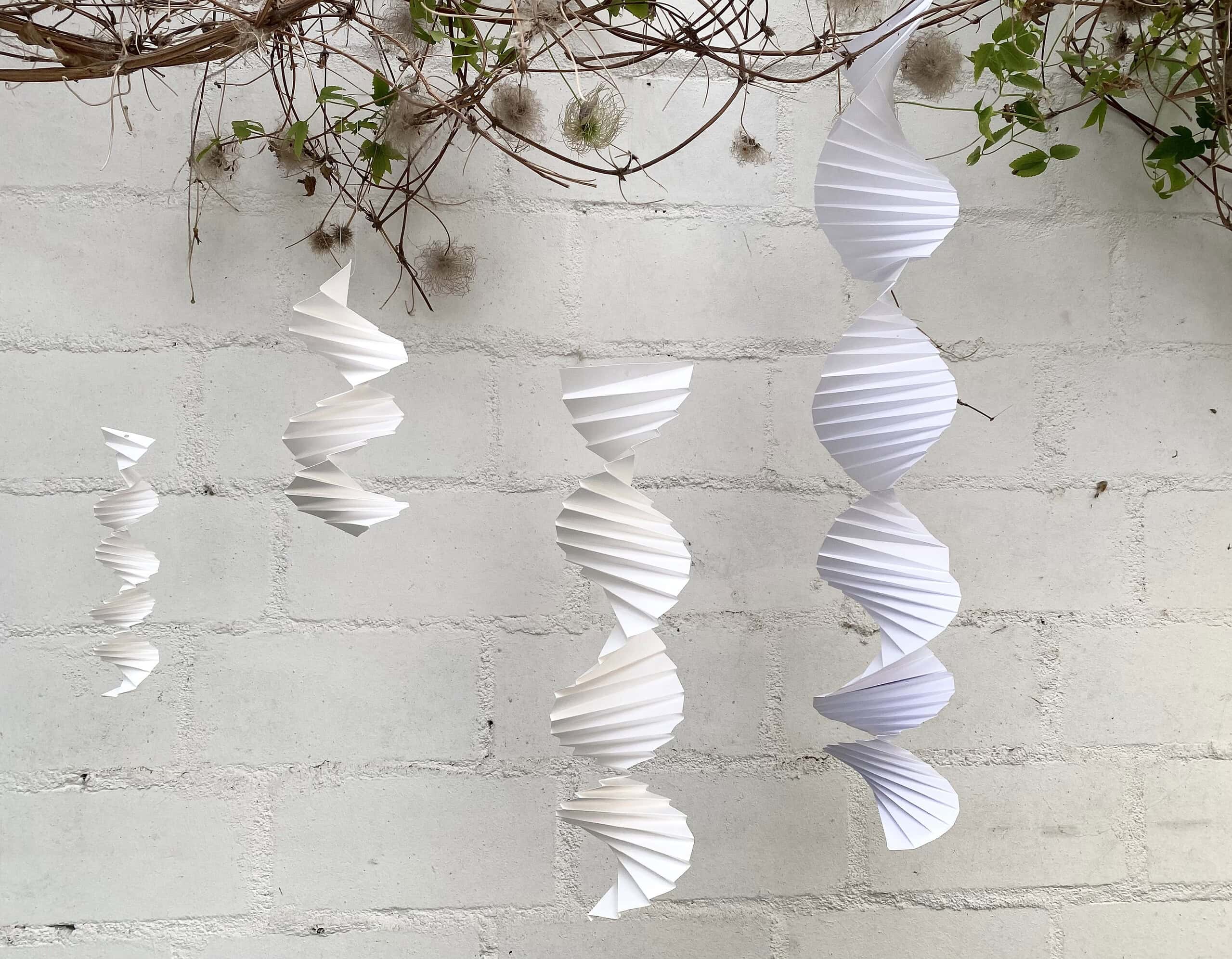 Workshop Spiralfaltungen in Papier