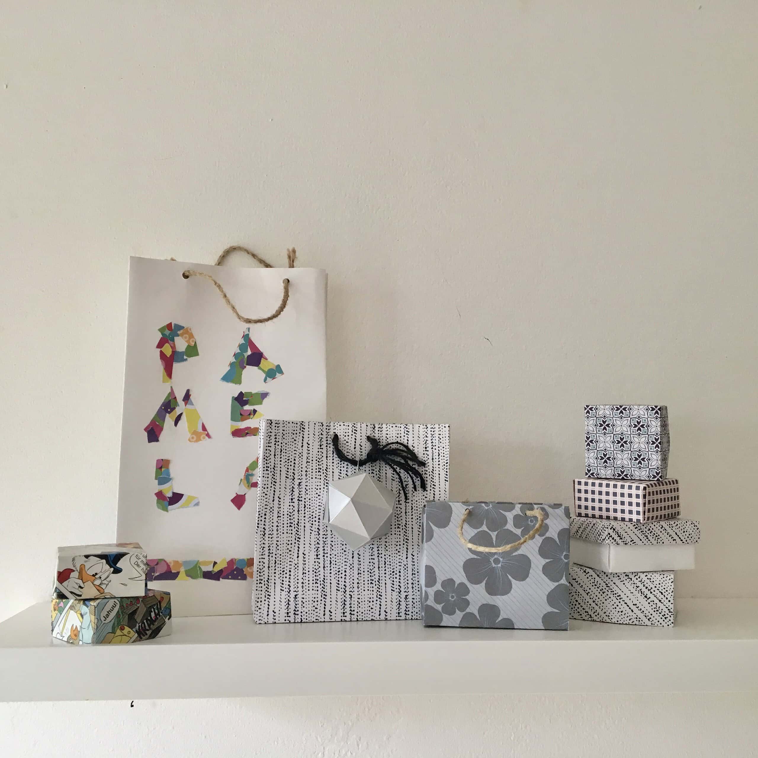 Schöne und nachhaltige Geschenkverpackungen aus Papier