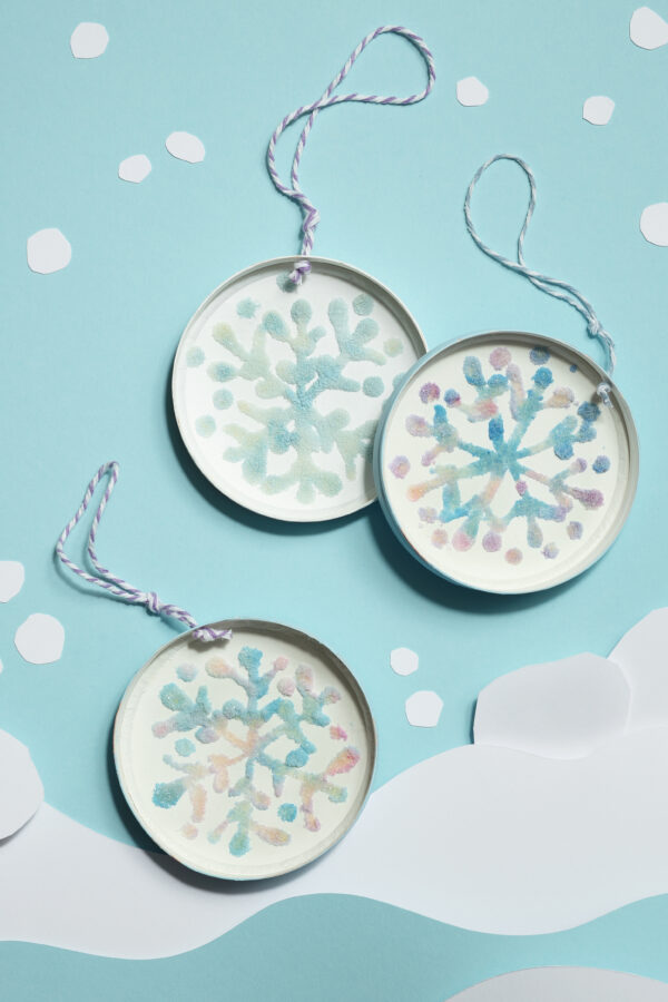 Schneeflocken zum Aufhängen – sterniger wird’s nicht!