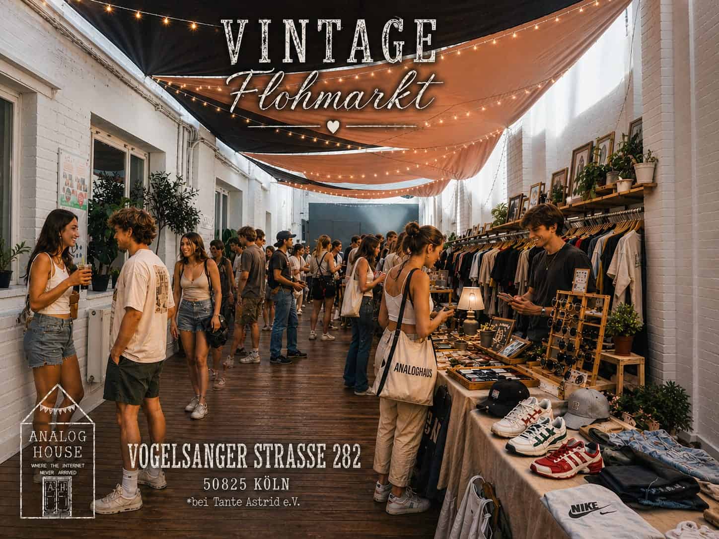 Vintage Flohmarkt in Ehrenfeld