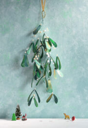 Weihnachtsbastelei // DER MISTELZWEIG