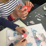 Eltern-Kind-Papierwerkstatt zu Halloween