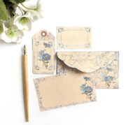 Romantische Briefumschläge & Briefbogen zum Valentinstag – kostenlose Vorlagen zum Ausdrucken