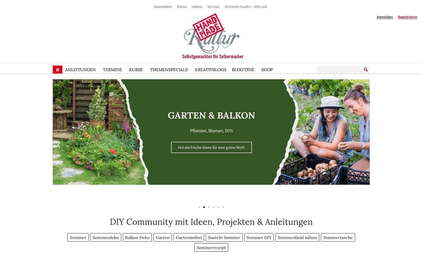 Kreative DIY-Community & nachhaltige Wolle – HANDMADE Kultur & Wollke