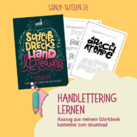 Handlettering lernen und dabei fluchen