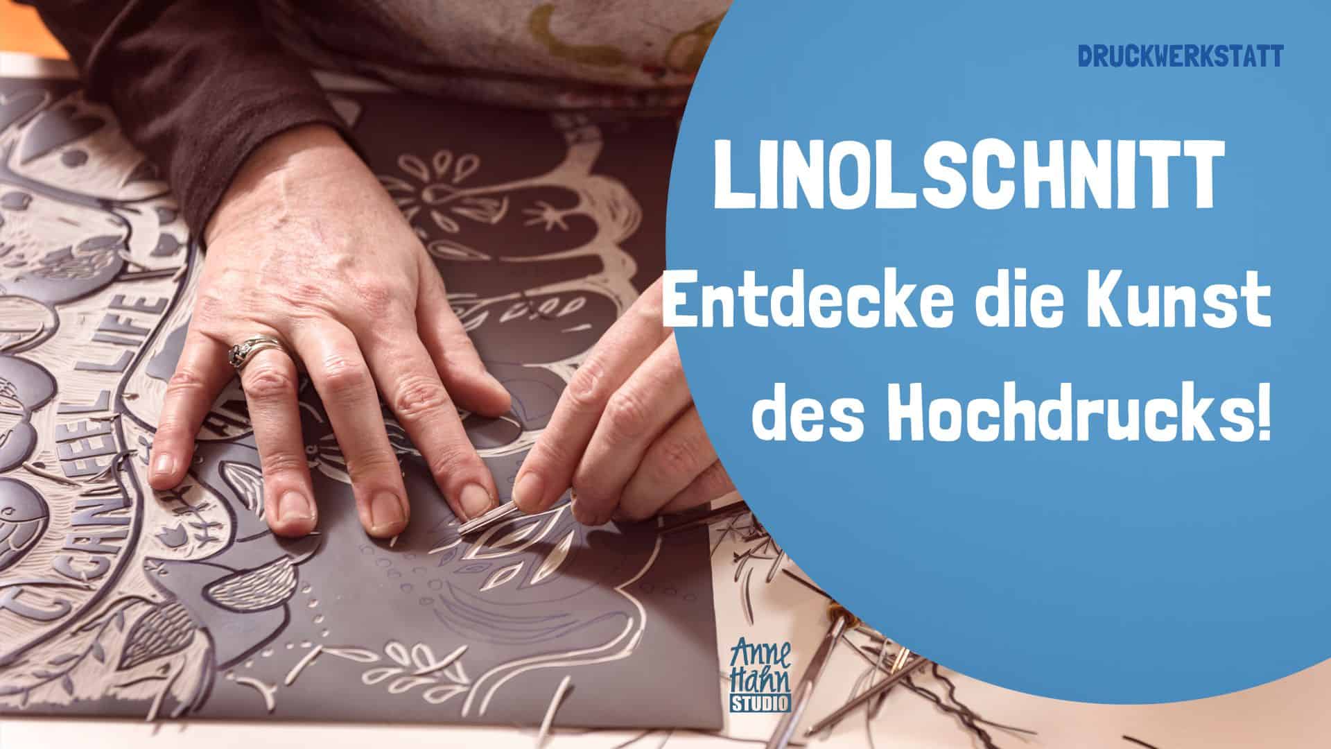 Linolschnitt – Entdecke die Kunst des Hochdrucks! 5 Termine am Vormittag in Altona