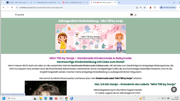 Mini Tilli by Sonja - Handmade Kinder- und Babymode