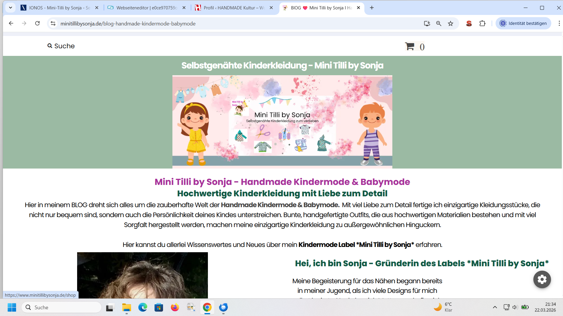 Mini Tilli by Sonja – Handmade Kinder- und Babymode