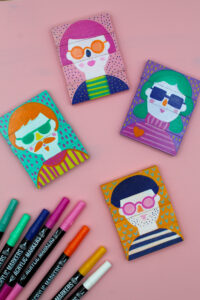 Puzzle aus Jenga Steinen