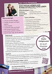 Webkurs im Kloster
