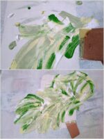 Modernes Acrylbild – abstraktes Motiv meets Gedicht