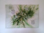 Modernes Acrylbild – abstraktes Motiv meets Gedicht