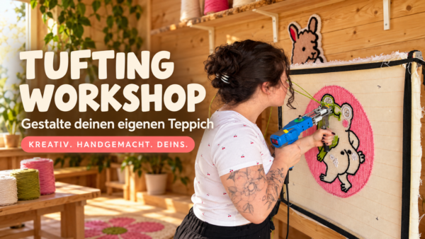 Tufting Workshop in Marl - gestalte deinen eigenen Teppich