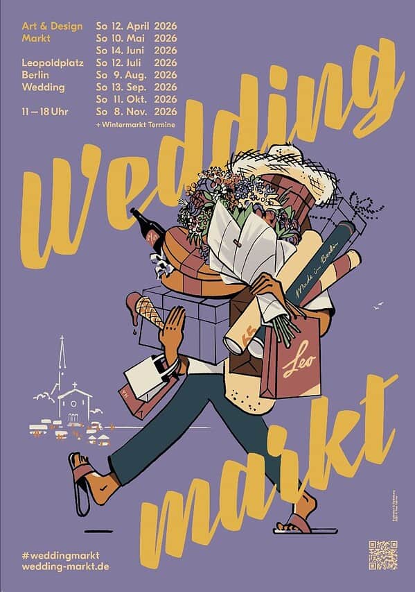 Weddingmarkt Sommer – Open Air Designmarkt am Leopoldplatz