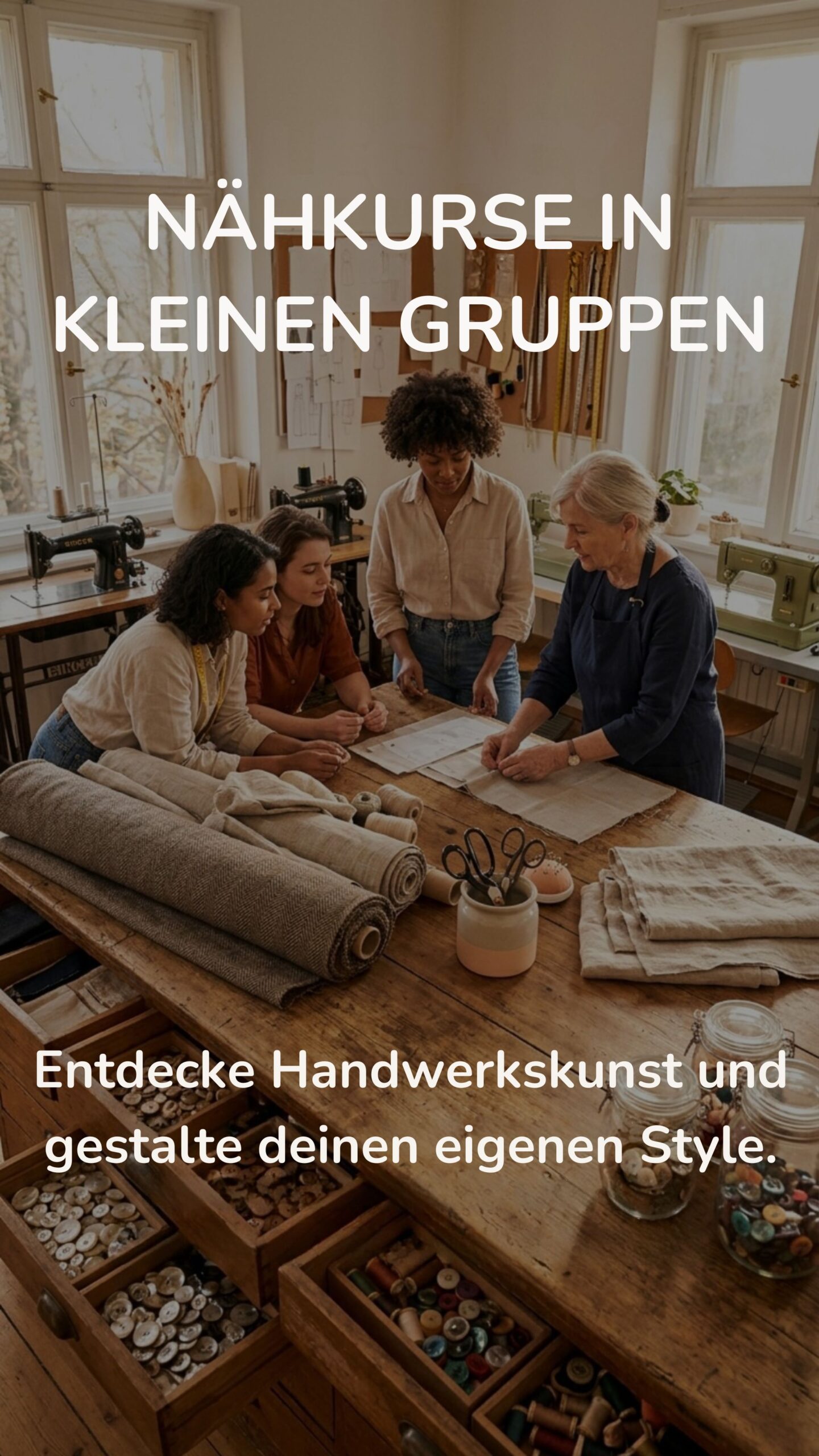 Nähkurse in kleine Gruppen Monikas Nähtreff