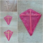 DIY Grußkarte mit Drachen – Gebastelt aus Folie & Transparentpapier