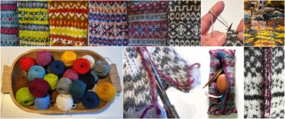 Fair Isle stricken + steeken