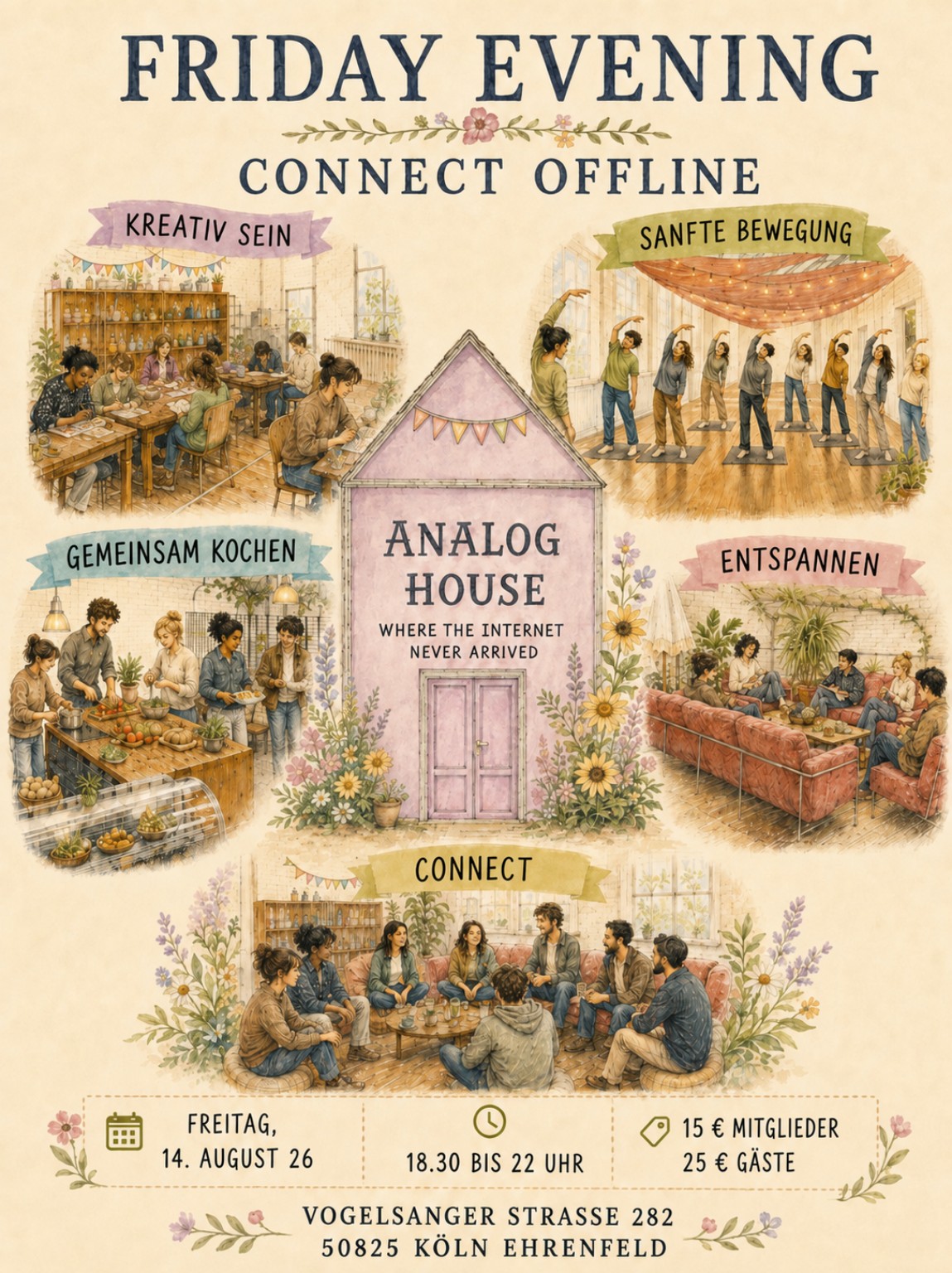 Friday Evening Connect Offline im ANALOG House