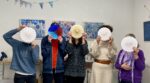 Falttechniken: Eine Sonne aus Papier