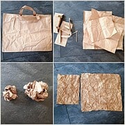 USB-Stick-Organizer aus DIY Papierleder – praktisch und schön