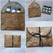 USB-Stick-Organizer aus DIY Papierleder – praktisch und schön