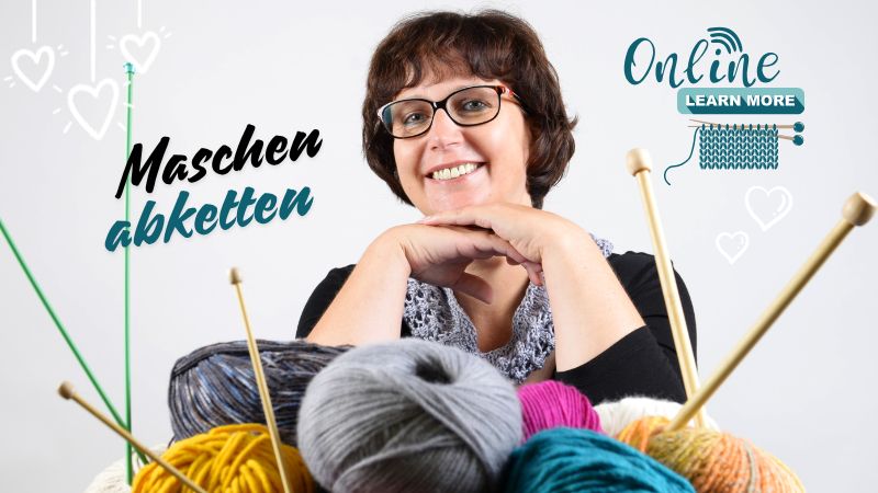 Onlinekurs Maschen abketten