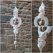 Windspinner häkeln – Anleitung für ein Windspiel mit austauschbarer Deko