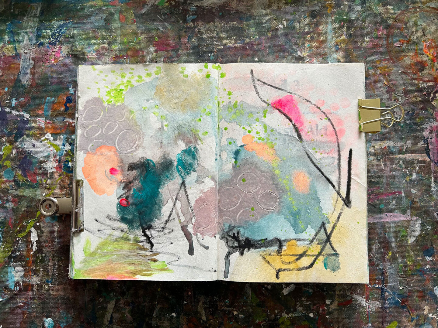 WILD PAGES. Malworkshop. Offene Malgruppe (online)