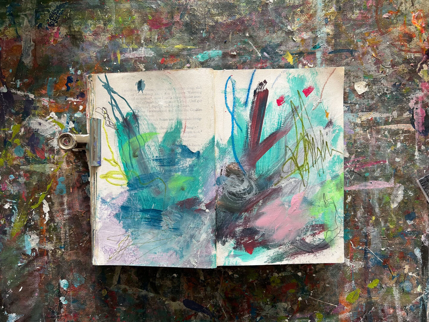 WILD PAGES. Malworkshop