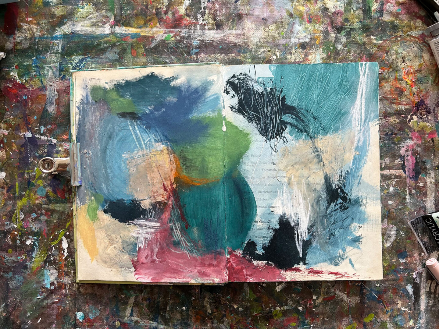 WILD PAGES. Malworkshop. Offene Malgruppe (online)