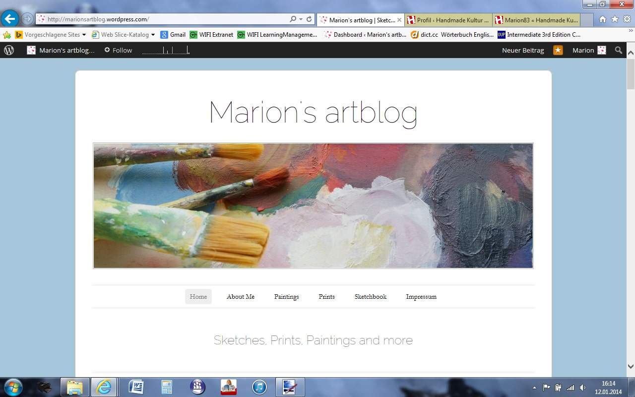 Marion’s artblog