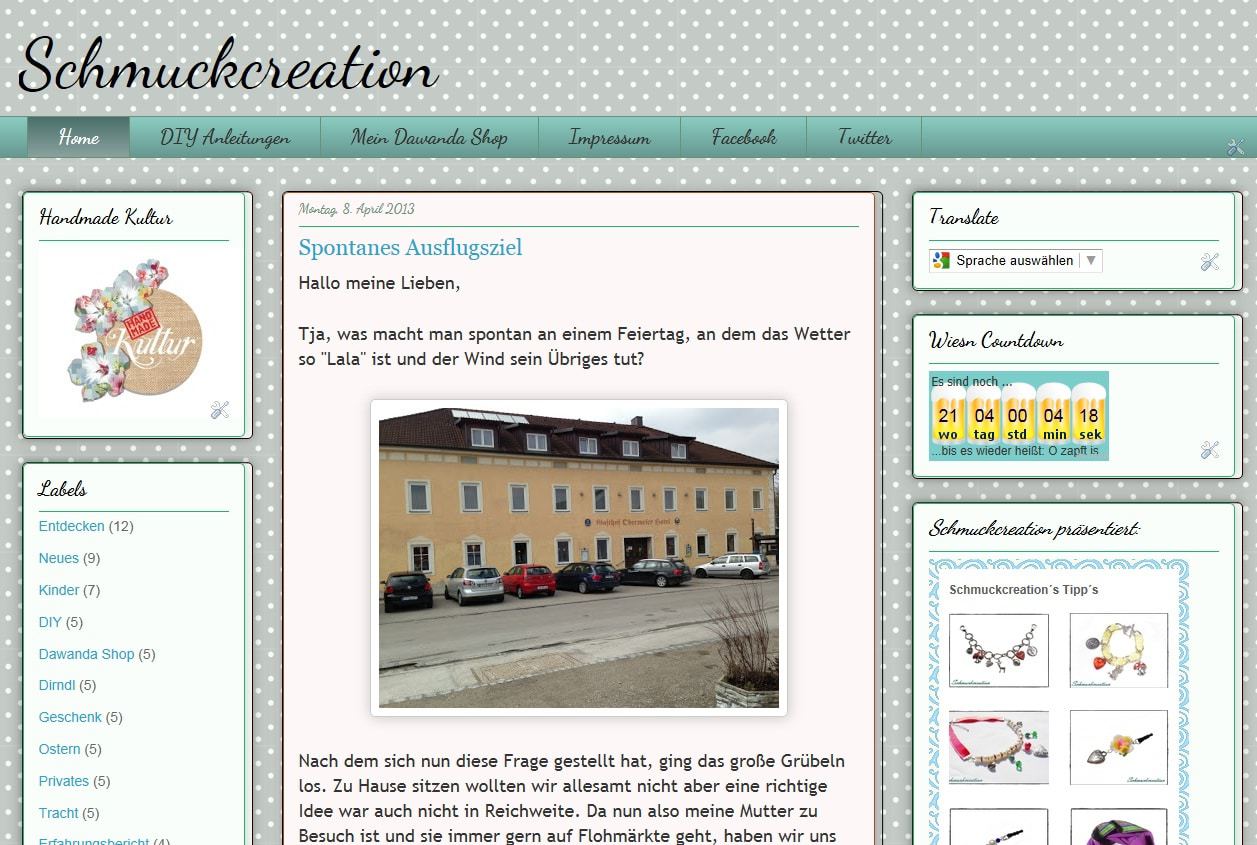 Schmuckcreation… der etwas andere Trachtenschmuck