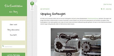 Fünfmalzehn- ein Blog