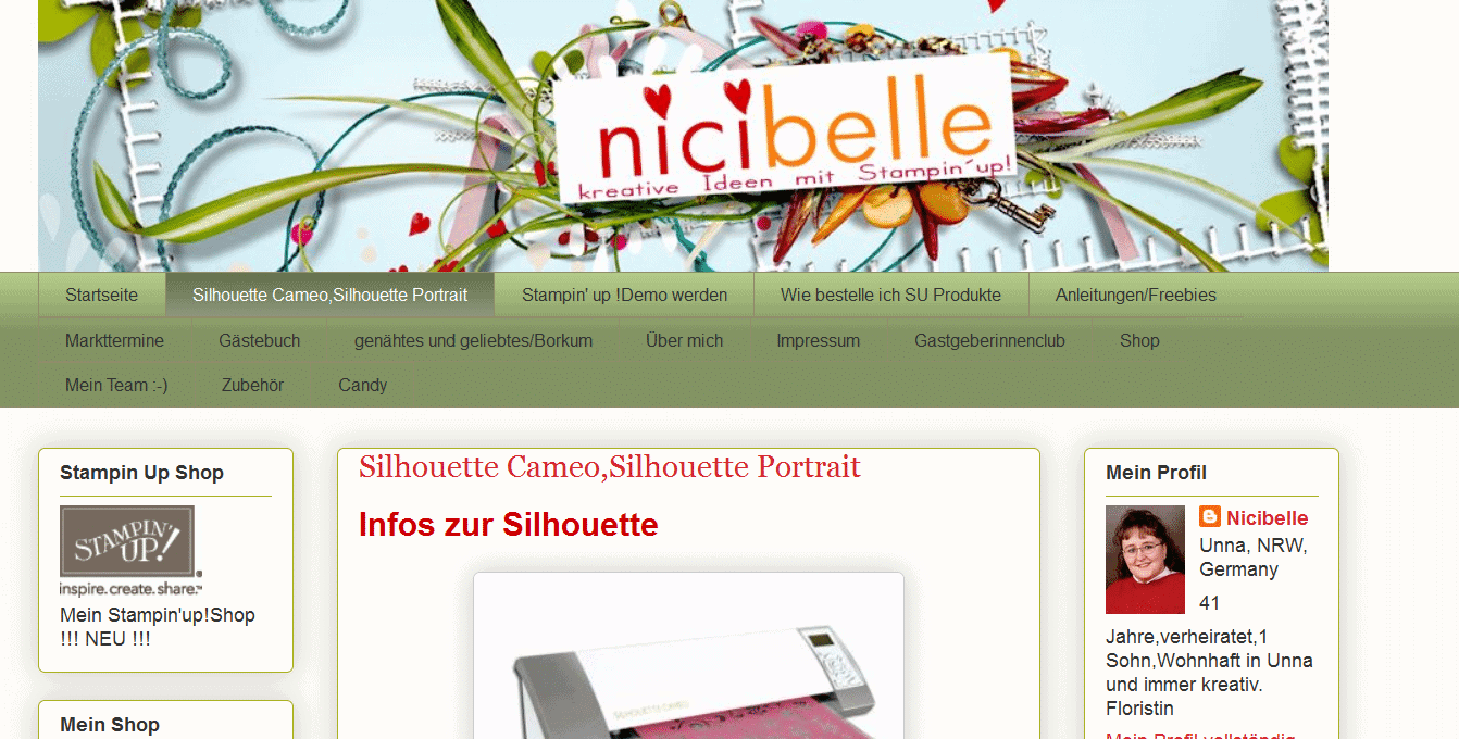 Nicibelle – Kreative Stempelideen mit Stampin´up!